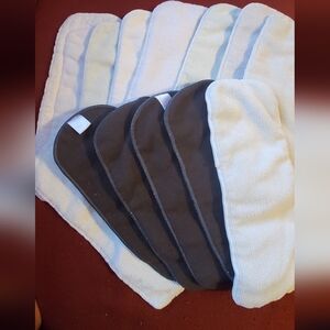 Microfiber Cloth Diaper Inserts - lot of 12